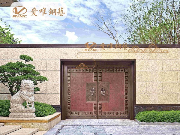 怎樣在市面上選擇合適的別墅銅門(mén)呢？
